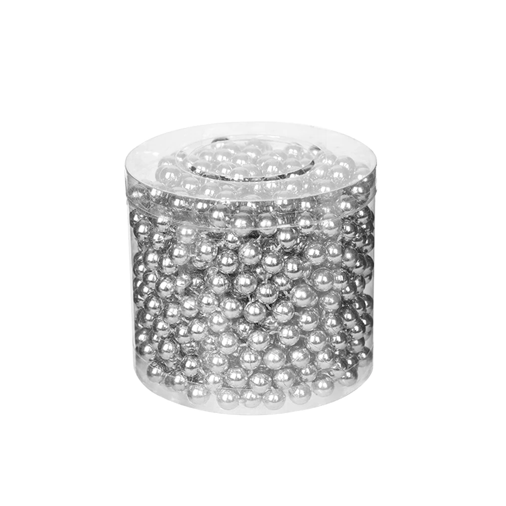 Праздничное украшение рождественская нить из бисера вечеринка золотая длиной 5 м