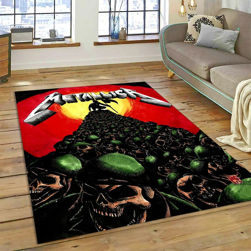 Новый стильный ковер Band M-Metallicas James Hetfield с героями мультфильмов для гостиной