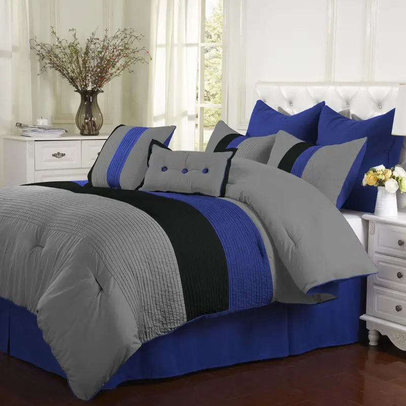 

Easter Solid Hypoallergenic Comforter 8-Piece Bedding Set by - California