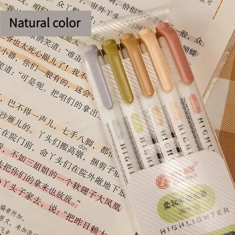 

Флуоресцентные маркеры, набор из 5 штук