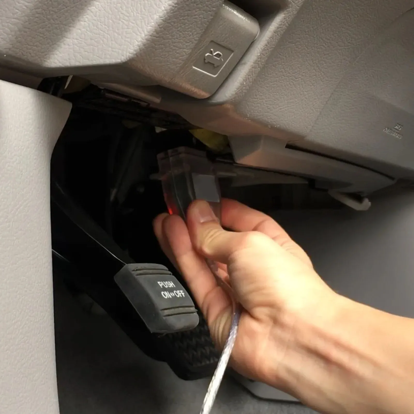 Автомобильный диагностический инструмент один кабель MINI VCI OBD2 USB интерфейс для