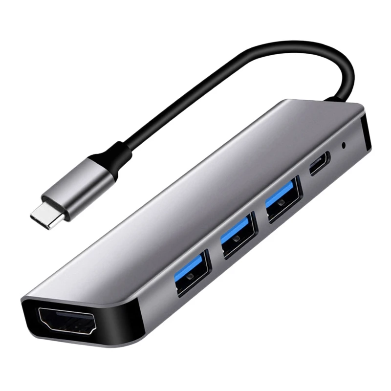 Top Deals Type C To HDMI-Compatible 4K USB-C 3.0 Adapter Hub For  Samsung S8 Dex Huawei P30 Dock Xiaomi 10 Projector TV