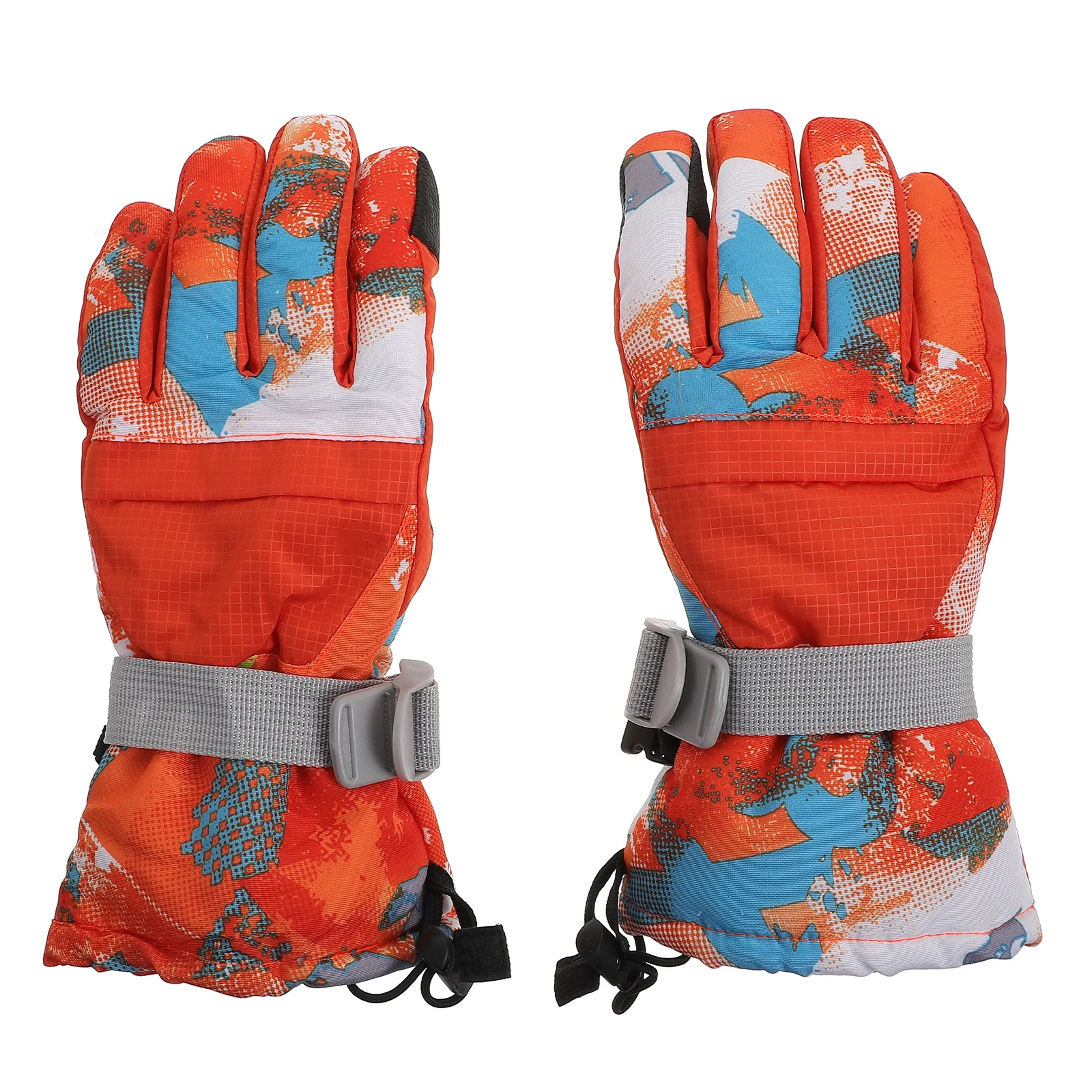 

1Pair Glove Graffiti Warm Skiing Waterproof for Riding Winter