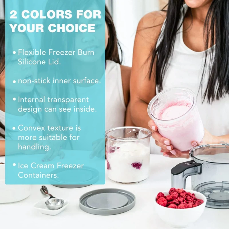 Чашка и крышки для пинтов мороженого Ninja NC299AM C300S NC301 серии контейнер сорбетов