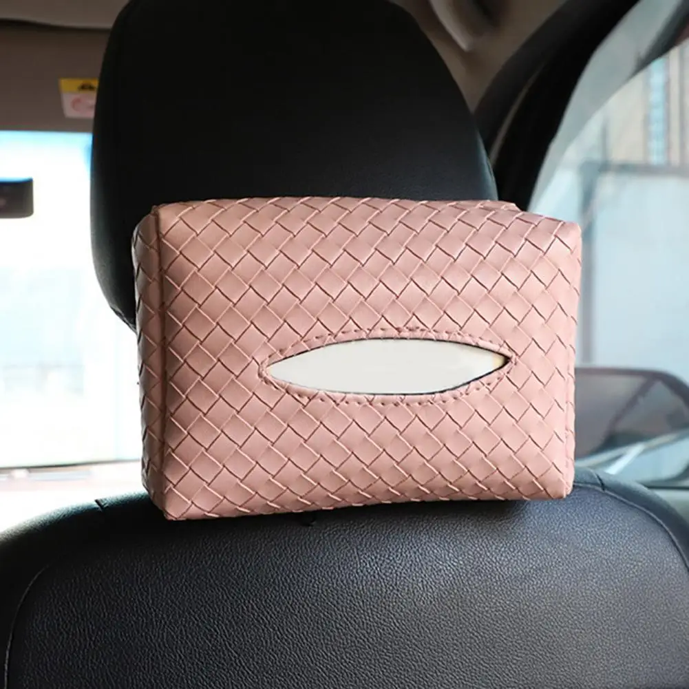 

Car Paper Box Convenient Car Napkin Holder Auto Interior Hanging Paper Towel Backseat Napkin Holder