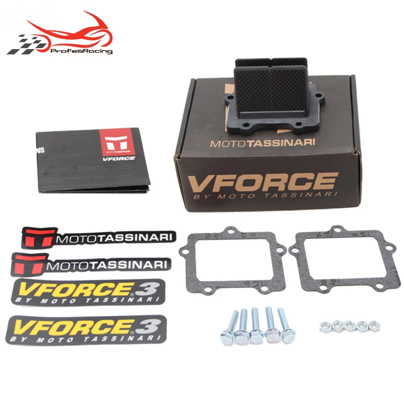 

Герметичный клапан из углеродного волокна для мотоцикла V Force SUZUKI RM250 1996 1997 2003-2008 для YAMAHA YZ250/YZ250X 1997-2019 V307A