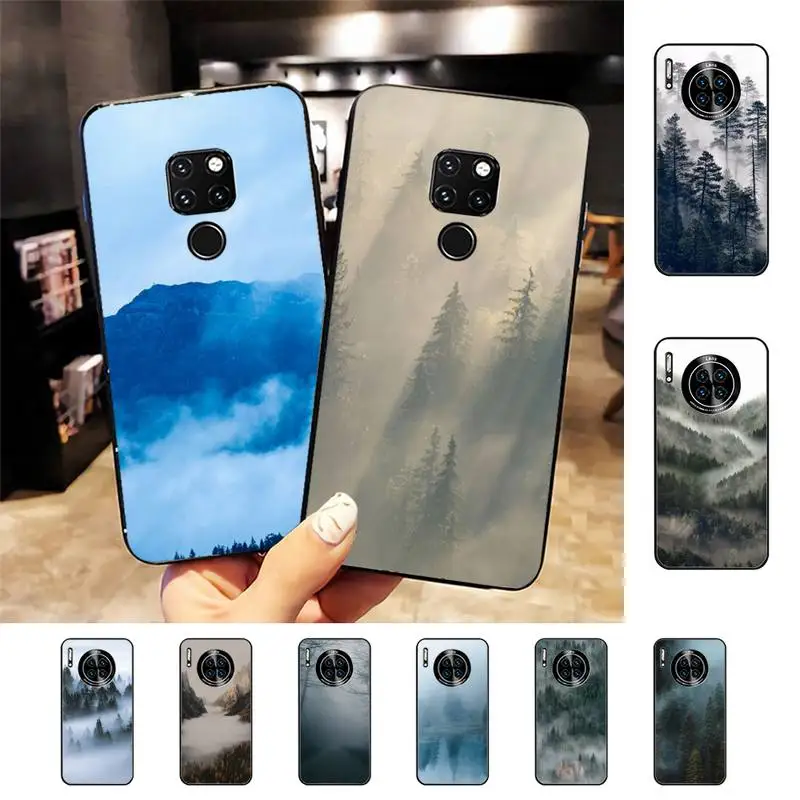 

Dense fog Phone Case for Huawei Mate 20 10 9 40 30 lite pro X Nova 2 3i 7se