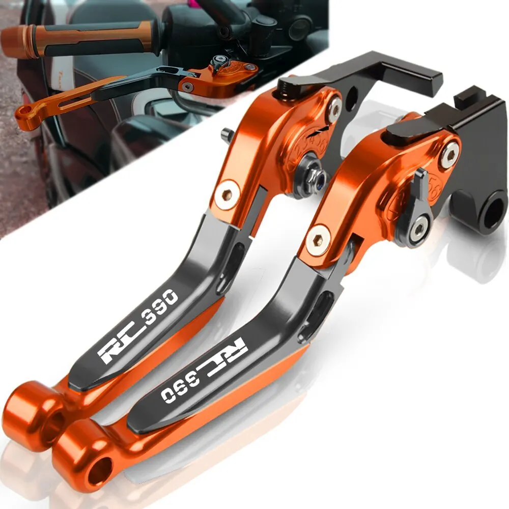 

For RC390 2013 2014 2015 2016 2017 2018 2019 2020 Motorcycle Adjustable Handle Levers Brake Clutch Lever Adapter RC 390