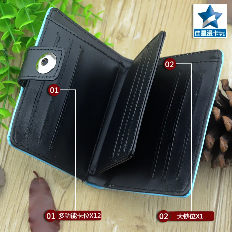 E-Mell Himouto! Umaru-chan Grandmaster of Demonic Cultivation Kumamon Kantai Collection Totoro Outside Zip PU Short Wallet