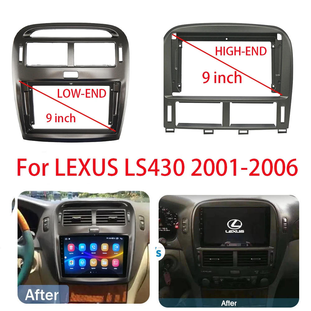 9-дюймовый автомобильный аудиосистема с большим экраном головное устройство