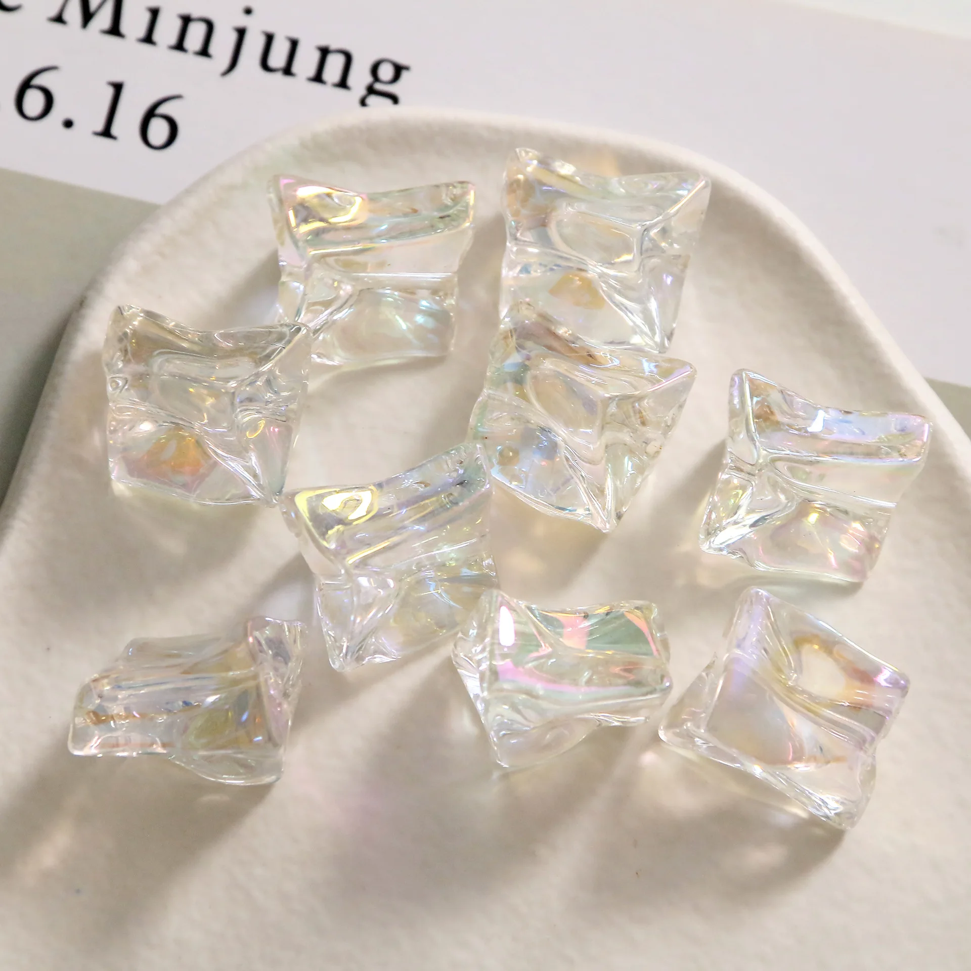 

5 шт., акриловые серьги-клипсы для волос