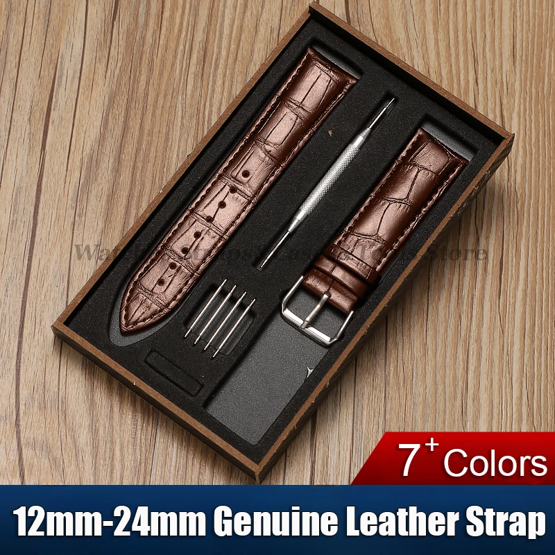 Dana derisi Deri Kayış Şantuk Desen 12/13/14/15/16/17/18/19/20/21/22/23/24mm Evrensel Kordonlu Saat Samsung SmartWatch Bilezik