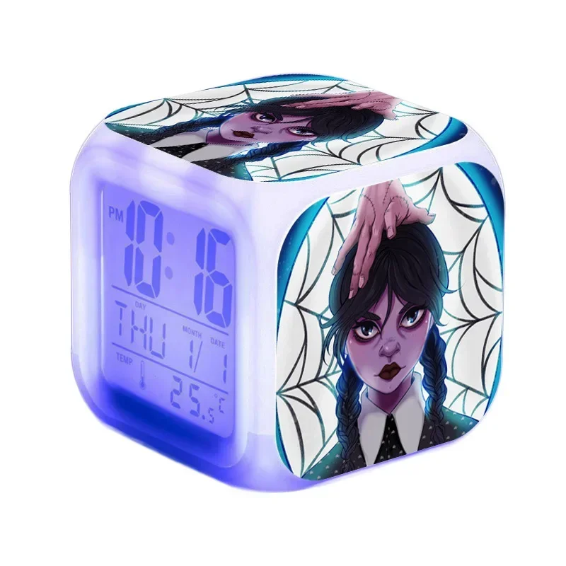 Adдакс Креативный Цифровой Будильник Для Ноутбука Меняющая Цвет Периферия