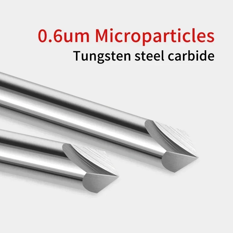 Твердосплавная фреза Chowmaster с фаской 2 канавки для снятия фаски V-образным пазом