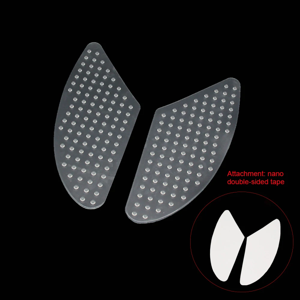

Universal Tank Pad Gas Tank Traction Pads Fuel Tank Grips Side Stickers Knee Grips Protectors Decal For Yamaha For Kawasaki