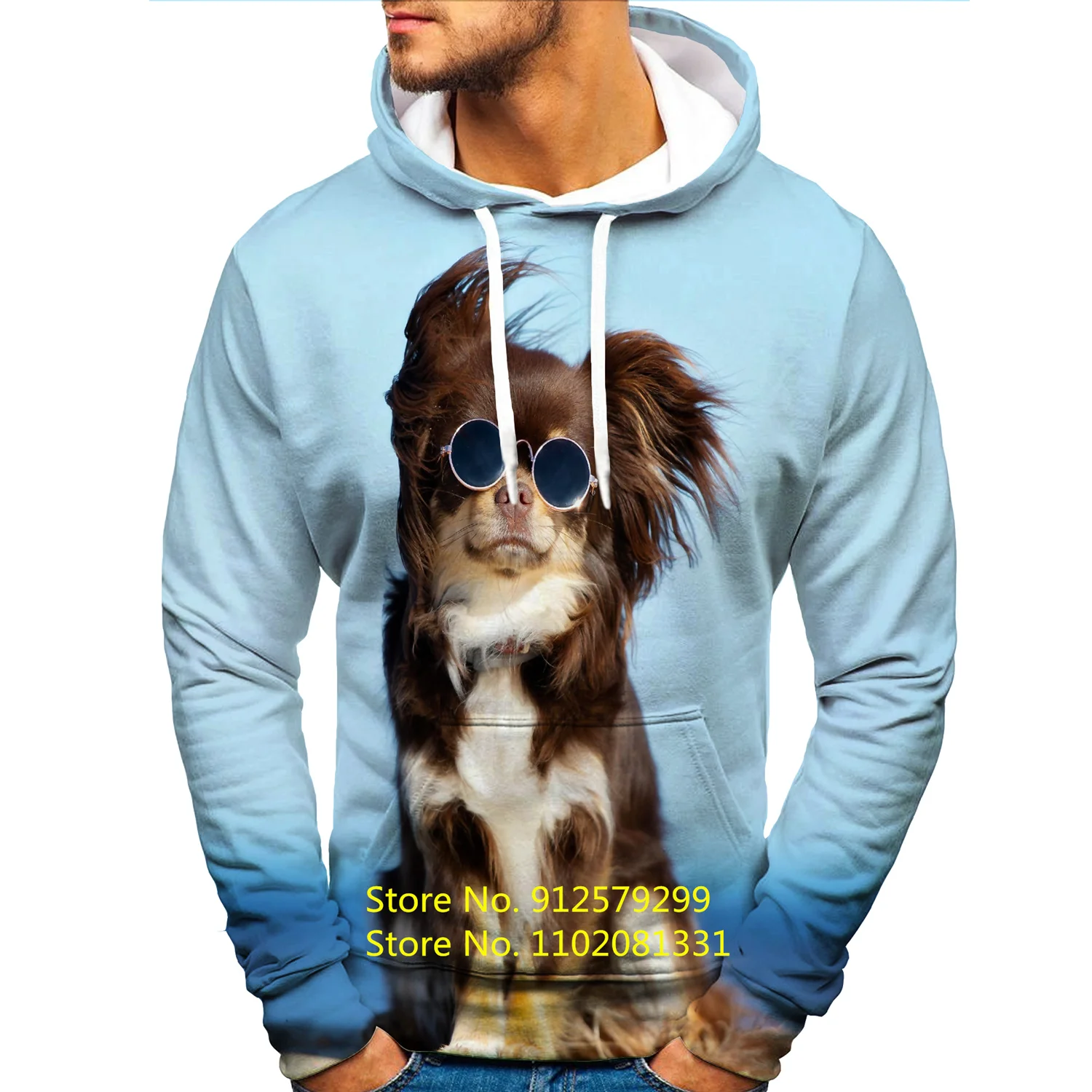 Animal Dogs Hoodie Fashion 3d Printing Sweatshirt Men/Women Casual Long Sleeve Pullover
