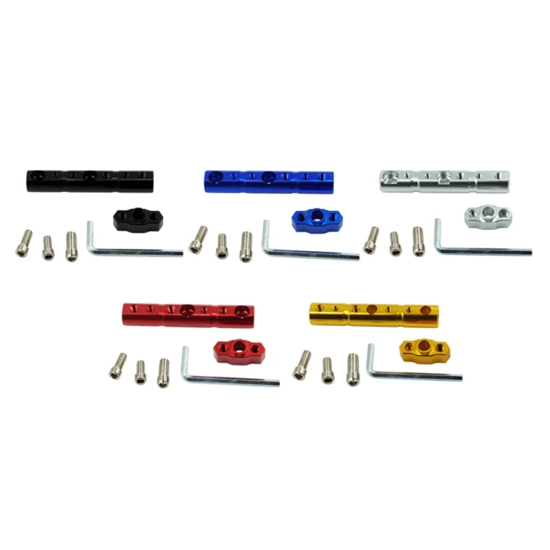 

Upgraded Extension Tools Set with 6mm/8mm/10mm Holes Motorbike Bike Accesories Rear View Mirror Extension Mount Bracket