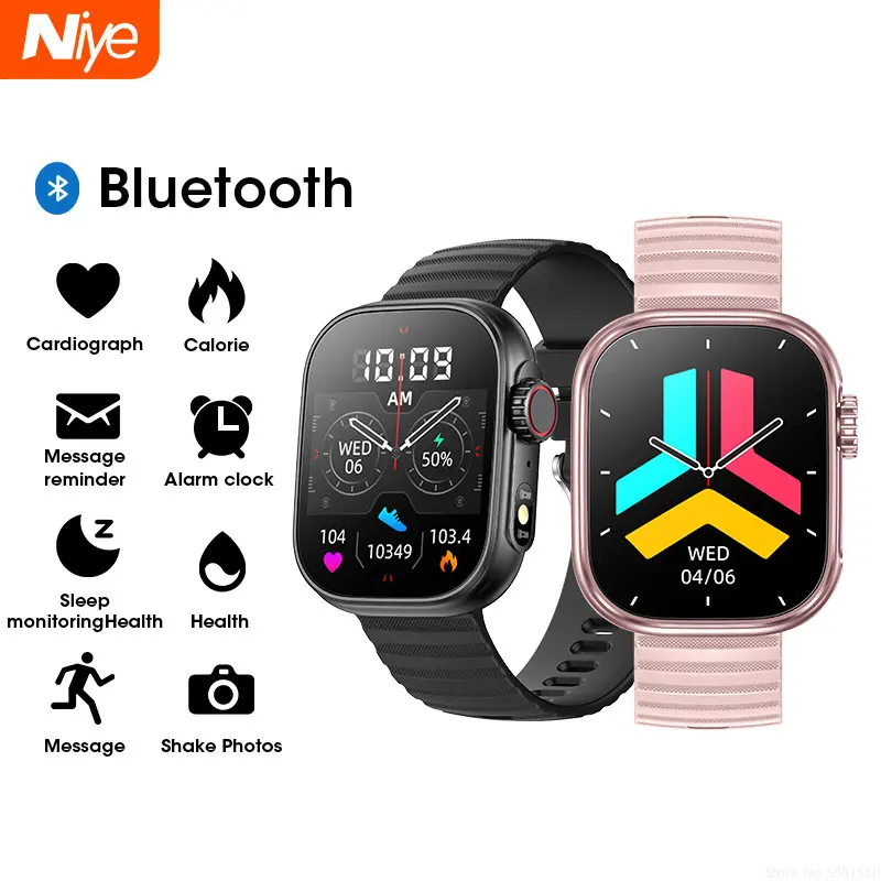 

Смарт-часы мужские, водонепроницаемые, с Bluetooth 2023