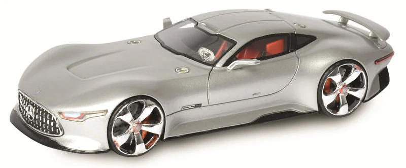 

Schuco 1/64 scale resin die-cast car model benz MB AMG Vision G silver concept car high-end collection family gift