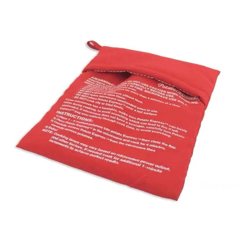 Многоразовый мешок для микроволновки выпечки картофеля моющийся приготовления