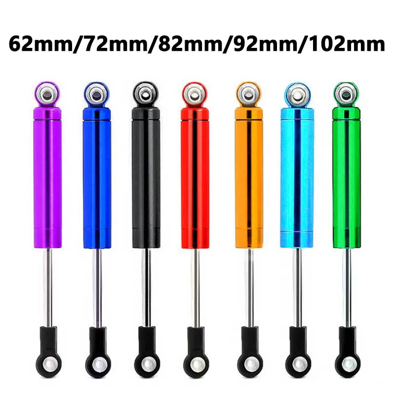 

4Pcs Car Built-in Spring 62/72/82/92/102mm Shock Absorber Damper For 1/10 RC Crawler Axial SCX10 90046 TRX-4 D90 MST Redcat