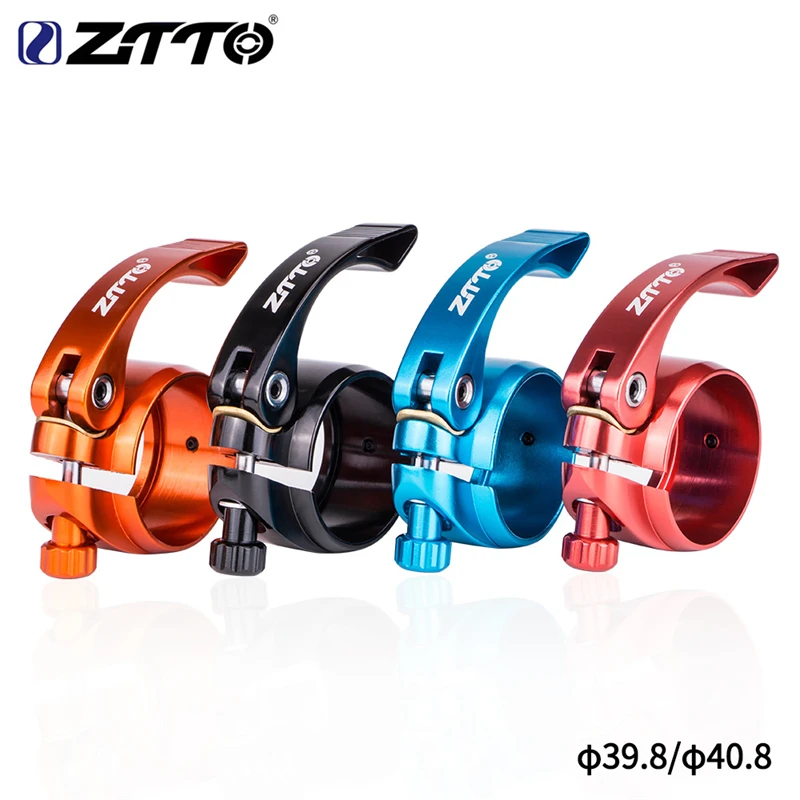 

Складной велосипедный быстросъемный хомут ZTTO для подседельного штыря из алюминиевого сплава 39,8/40,8 мм Хомуты Для подседельного штыря EIEIO ве...