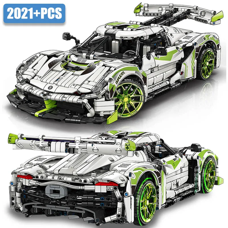 Технический эксперт, 2021 шт., городская Модель гоночного автомобиля koenigsege, строительные блоки, масштаб 1:10, спортивный автомобиль, кирпичи, игрушки, подарки