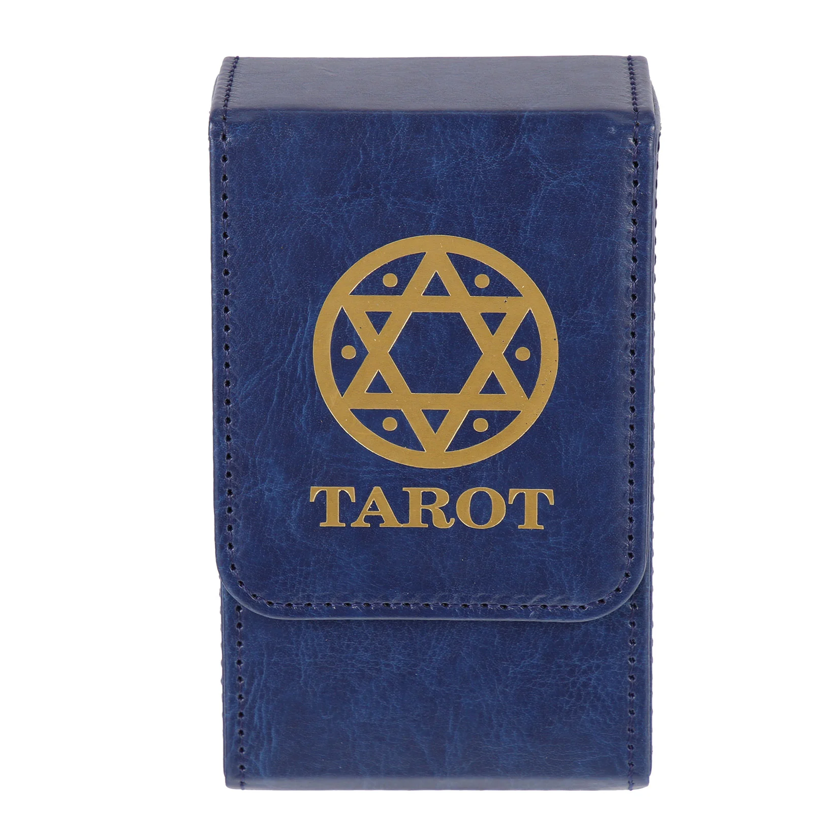 

Multi-purpose Tarot Cards Box PU Tarot Cards Storage Case Rectangular Box