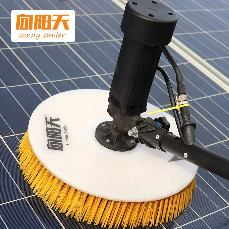 

Sunnysmiler solar cleaner machine Rotating solar panel cleaning brush PV cleaning robot spin scrubber solar ac manufacturer