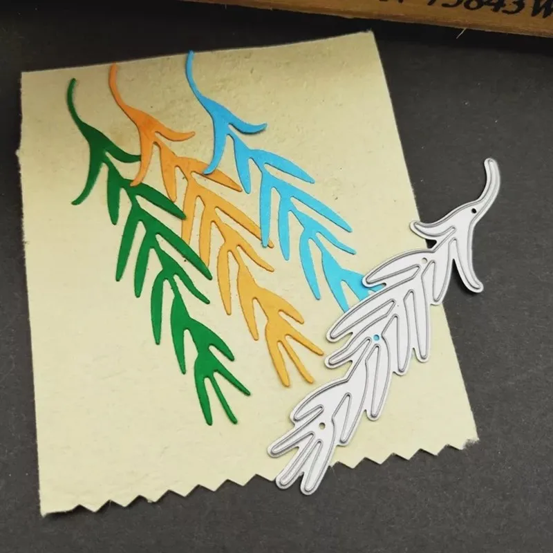 

Willow Leave Metal Cut Dies Stencils for Scrapbooking Stamp/Photo Album Decorative Embossing DIY Paper Cards