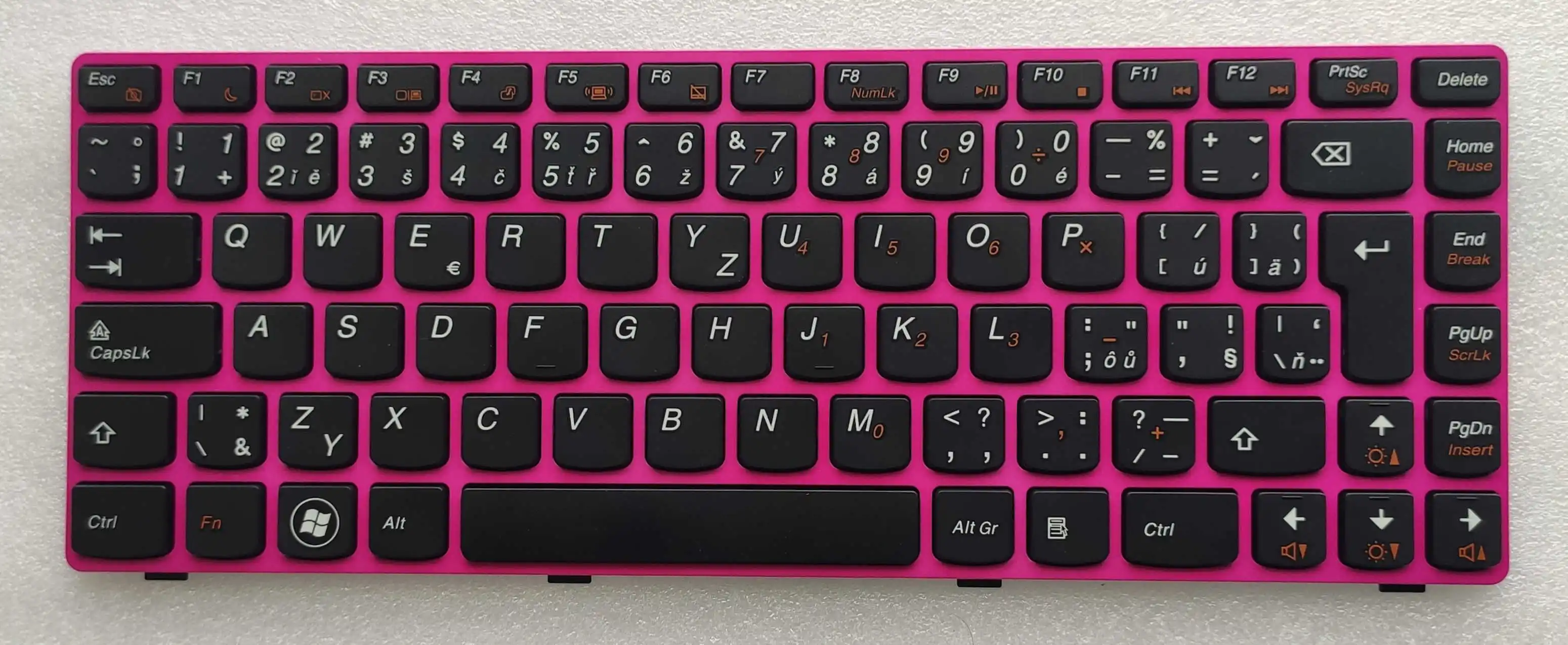 Новая Чешская Клавиатура для ноутбука Lenovo IdeaPad Z370 Z470 Z470A Z470AT Z470AX Z470G Z470K Z475 - купить