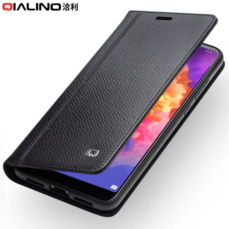 

Apply huawei P20 following from leather P20pro business flip phone sets seal protection holster