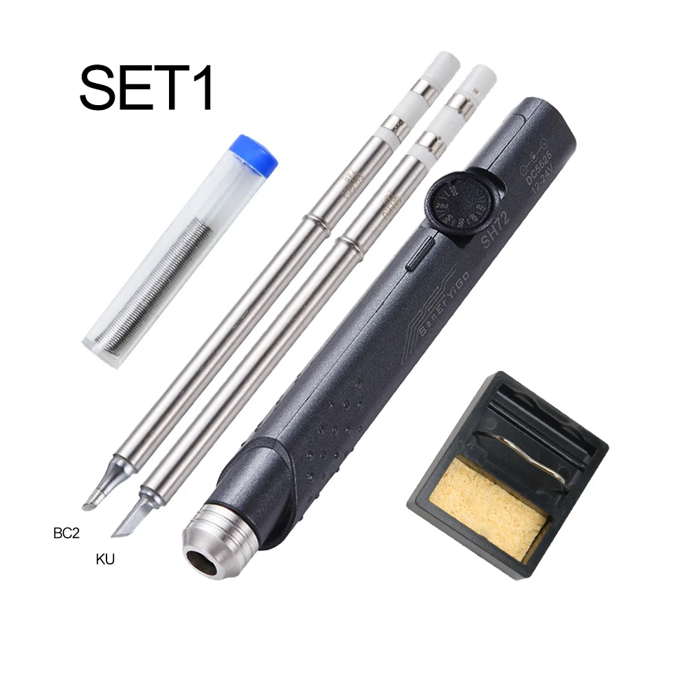 QUECOO Цифровая паяльная станция SH72 65 Вт