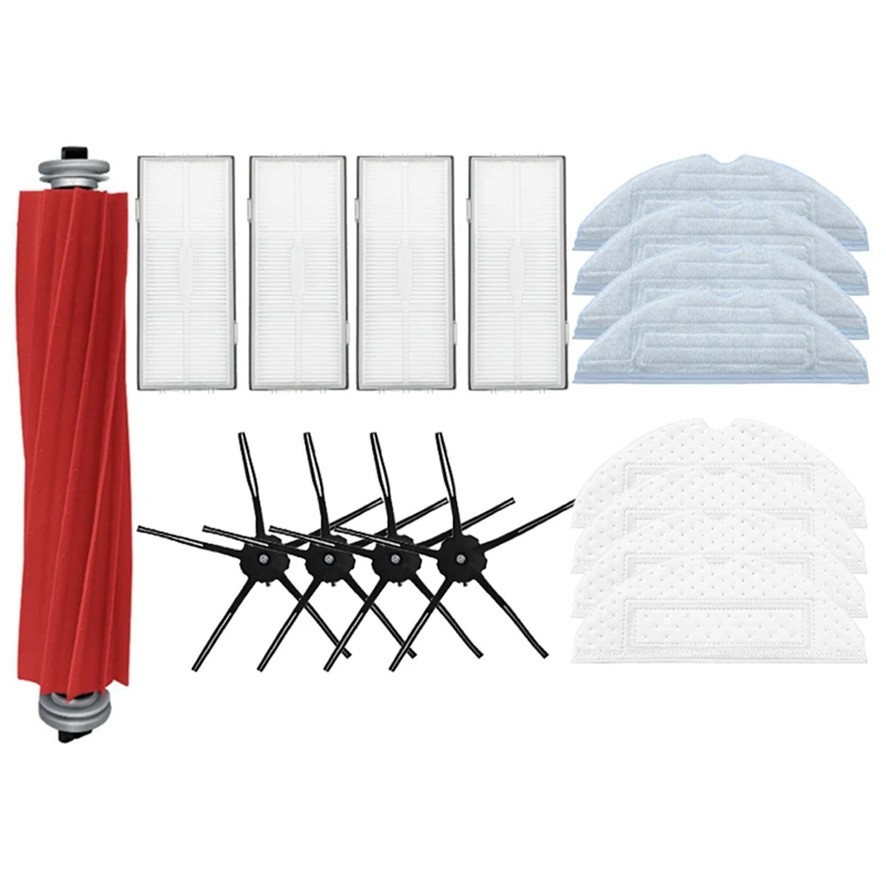 

Mop Cloth Hepa Filter Main Side Brush Disposable Rag for Roborock S7 T7 Plus Vacuum Cleaner Replacement Accessories