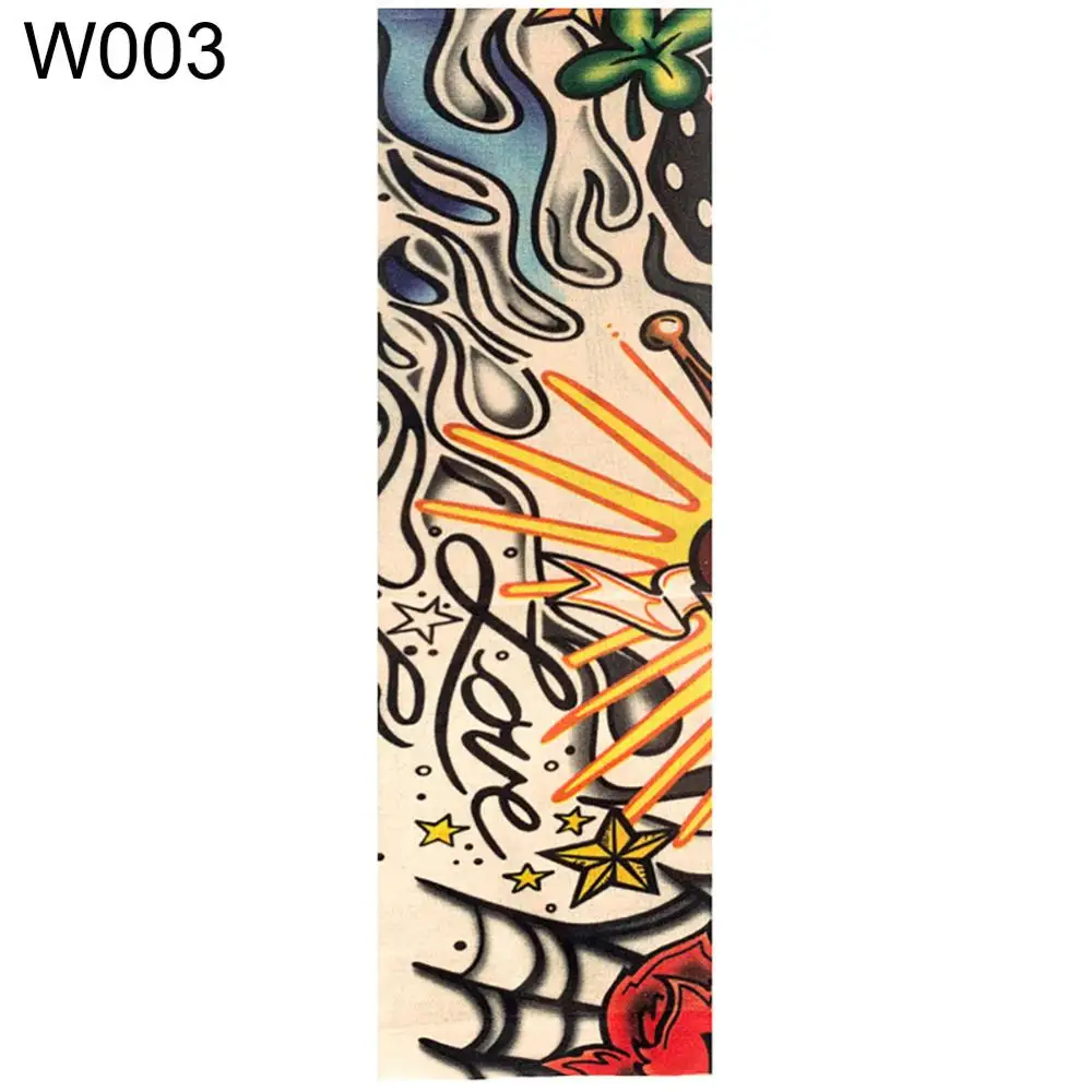 

1Pc Temporary Tattoo Outdoor Driving Cycling Summer Sun Protection Arm Sleeve