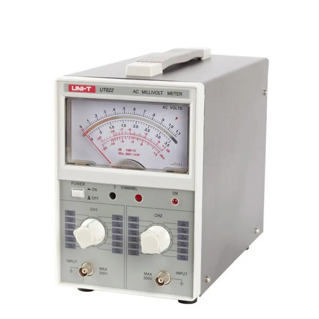

UNI-T UT622 Dual Channel AC Digital Voltmeter / Millivolt Meter AC Millivoltmeter UT-622