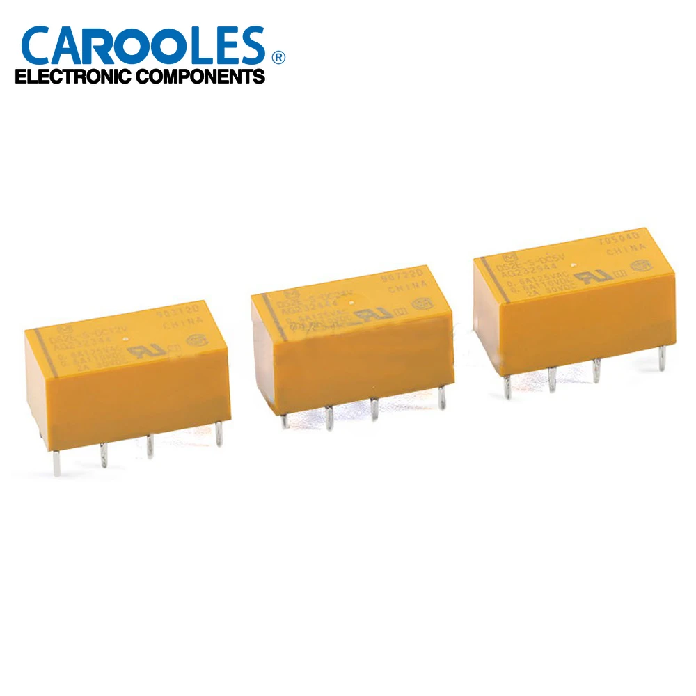 Реле DIP8 DS2E-S- DC5V DC12V DC24V 5V 12V 24V 2A 2 шт.