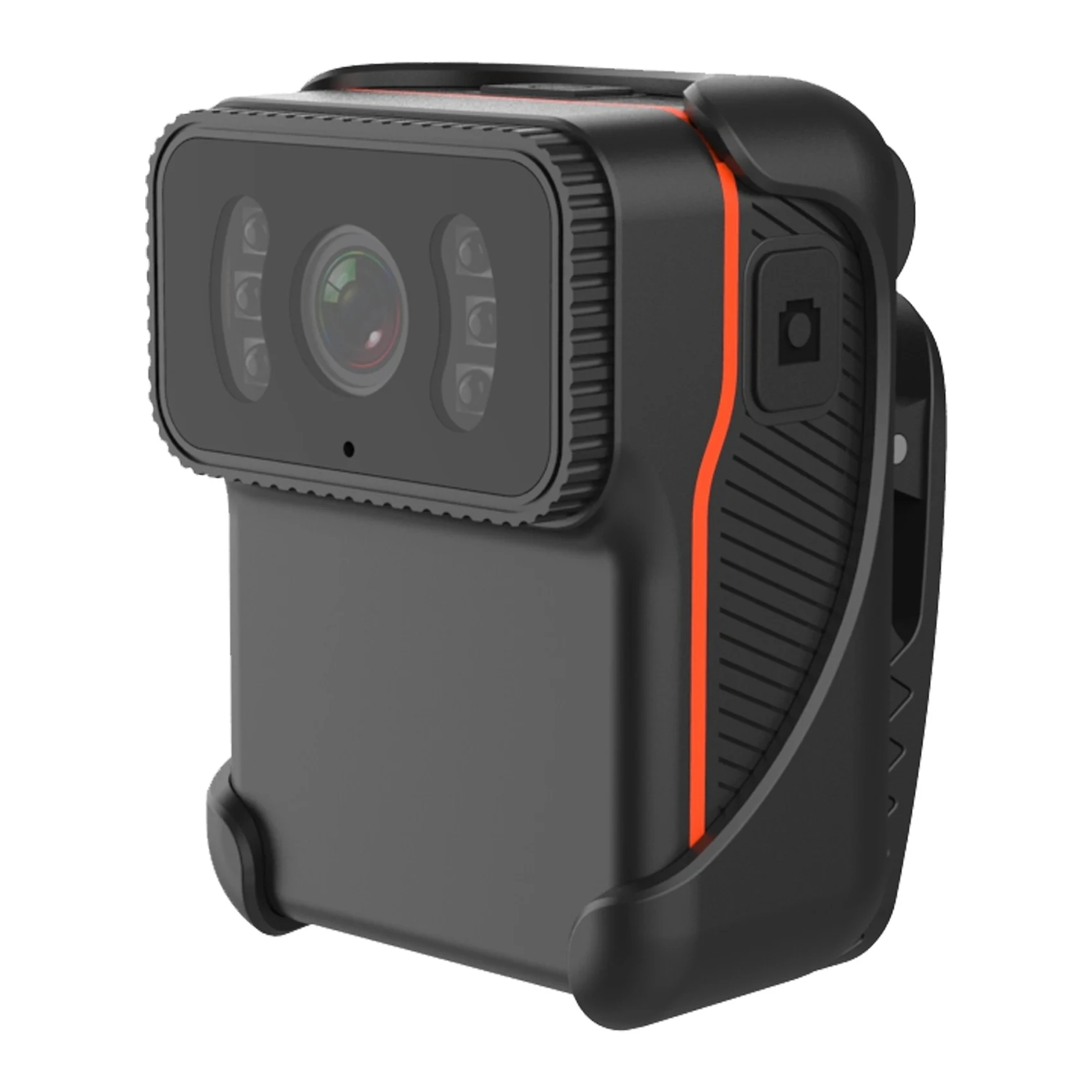 

HD DV Camera Back Clip WIFI Recorder, Portable Enforcement Recorder, CAR DVR WIFI Dashcam Video Recorder, Orange