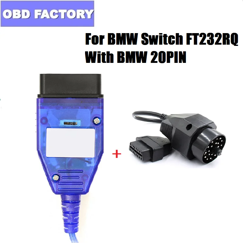 K DCAN FTDI FT232RQ с переключателем для BMW OBD2 сканер OBD 2 автомобильный диагностический