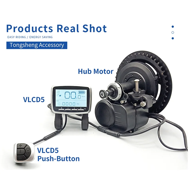 Электрический велосипед TSDZ2 TSDZ2B VLCD5 ЖК 6-контактный дисплей для среднего привода
