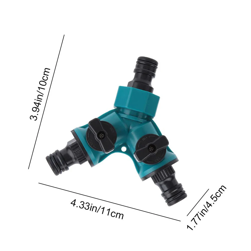 

Пластиковый двухсторонний разветвитель для садового шланга
