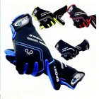 Перчатки для велоспорта, мужские, Зимние перчатки для велоспорта, для бега, для езды по дороге, теплые ветрозащитные перчатки для рыбалки