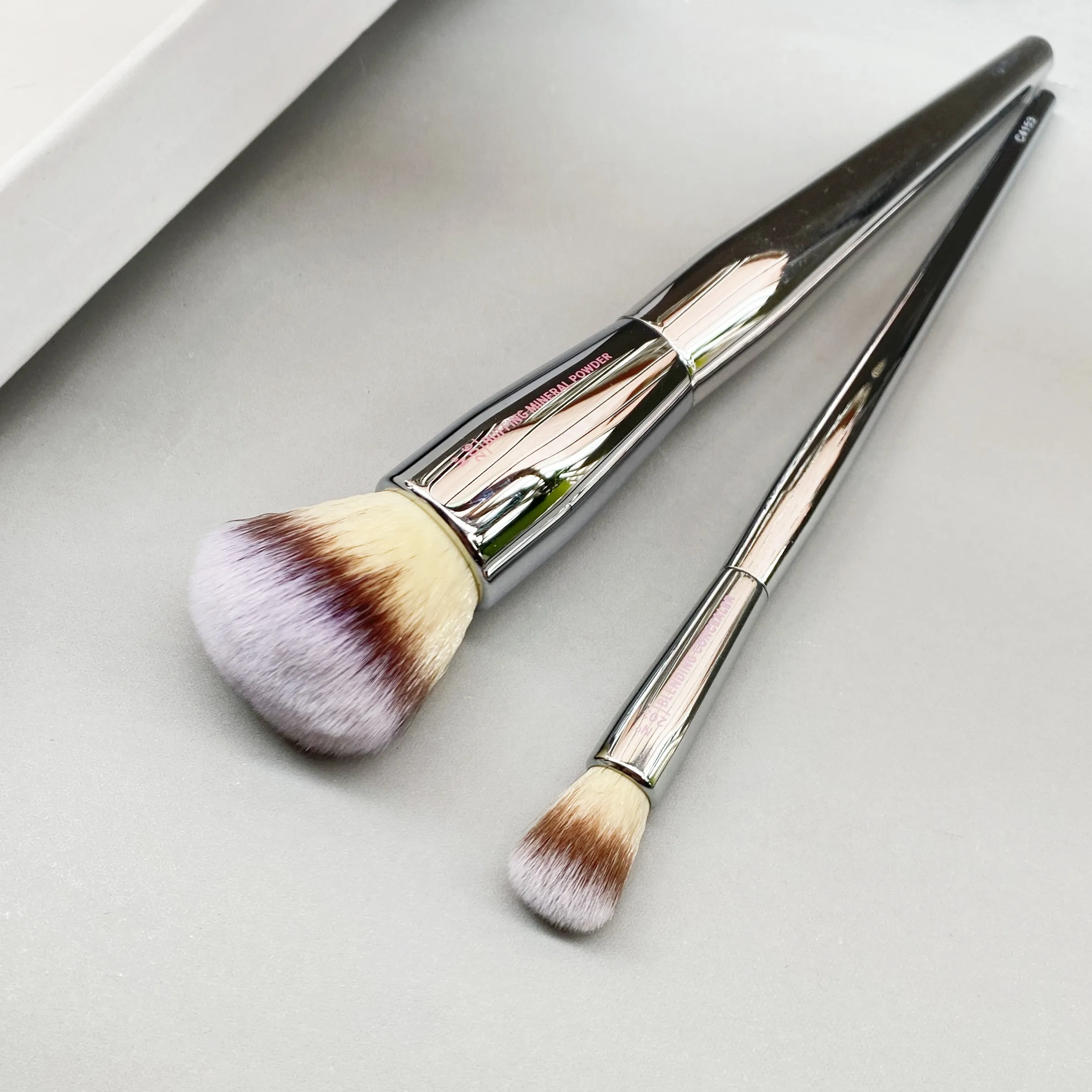 

Love Beauty Fully Makeup Brushes Blending Concealer 203 Buffing Mineral Powder 206 - Round Foundation Eyeshadow Cosmetics Tools