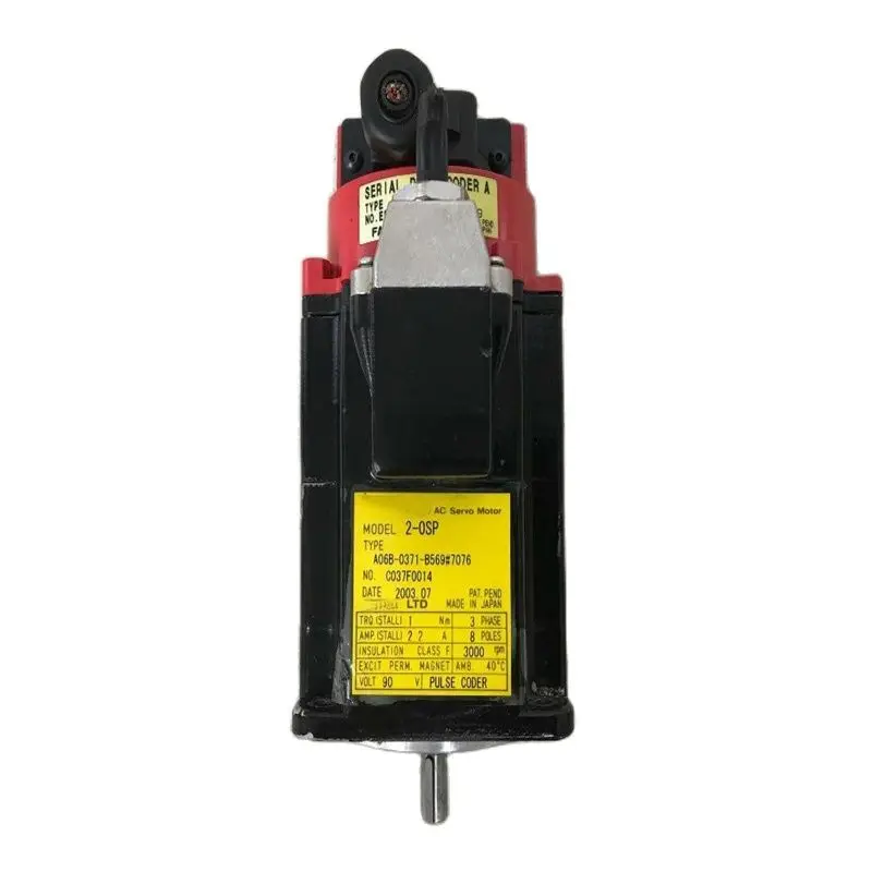 

In Stock AC Servo Motor A06B-0371-B569#7076 Fully Tested In Good Condition