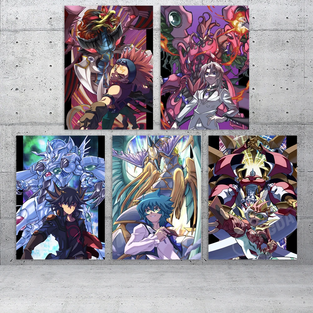

HD Prints Yu Gi Oh Canvas Wall Art Johan Anderson Painting Modular Crow Hogan Pictures Anime Home Decoration Poster Living Room
