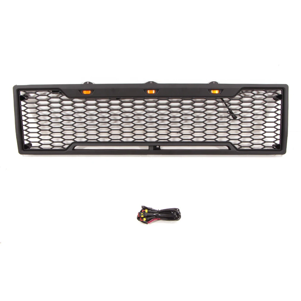 Suitable for Ford F150 1980 1986 Front Hood Honeycomb Mesh Grill Grille Other Exterior Accessoriesabs Plastic Car Grill
