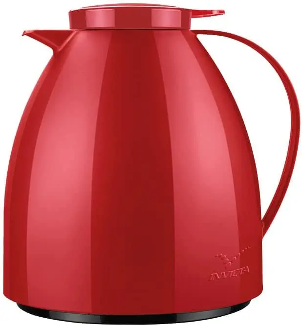 

Bule Viena Baby 400ml com Gatilho Vermelho Velvet Pote de água com punho chaleira de água do refrigerador da grande capacidade