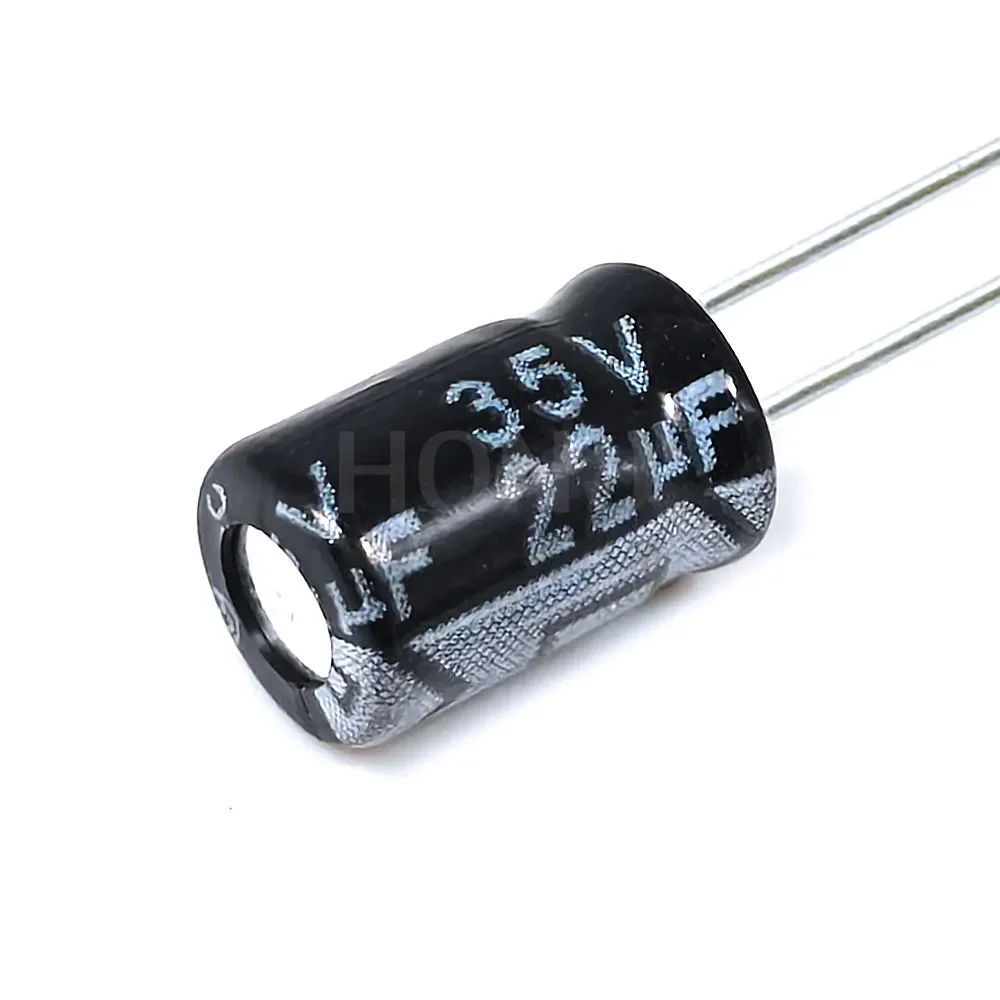 20шт ​ ​ ​ ​ ​ 22uF 35V 22MFD 35Volt 5*7mm Алюминиевый электролитический конденсатор радиальный 22mf35v 22uf35v 35v22mf 35v22uf ±20% ​ (art.: 3920ce478aa34) - 3920ce478aa34