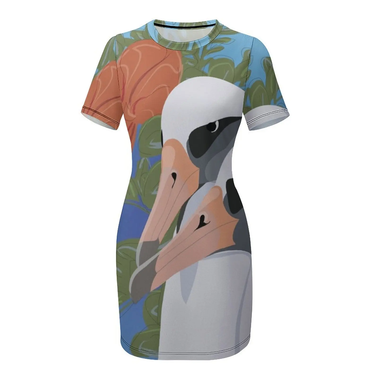 Лембали Альбатрос и Охай платье из полиэстера