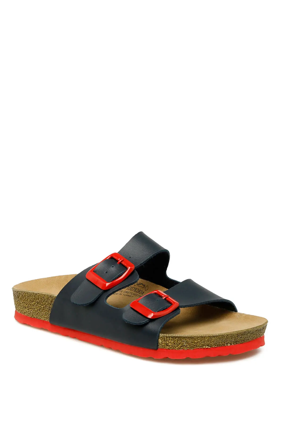 

Темно-синие мужские детские тапочки ERON 1FX